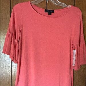 Karen Kane Coral Daze Side Slit Short Sleeve Sz XS New W/ Tags! RP$78